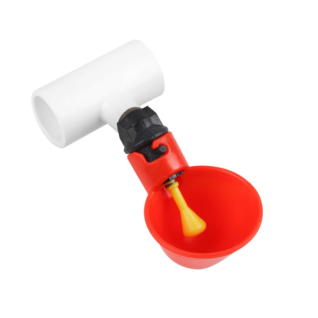 12 Pack Automatic Plastic Chicken Waterer Cups J747