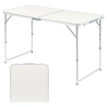 Folding Portable Camping Table White X180711