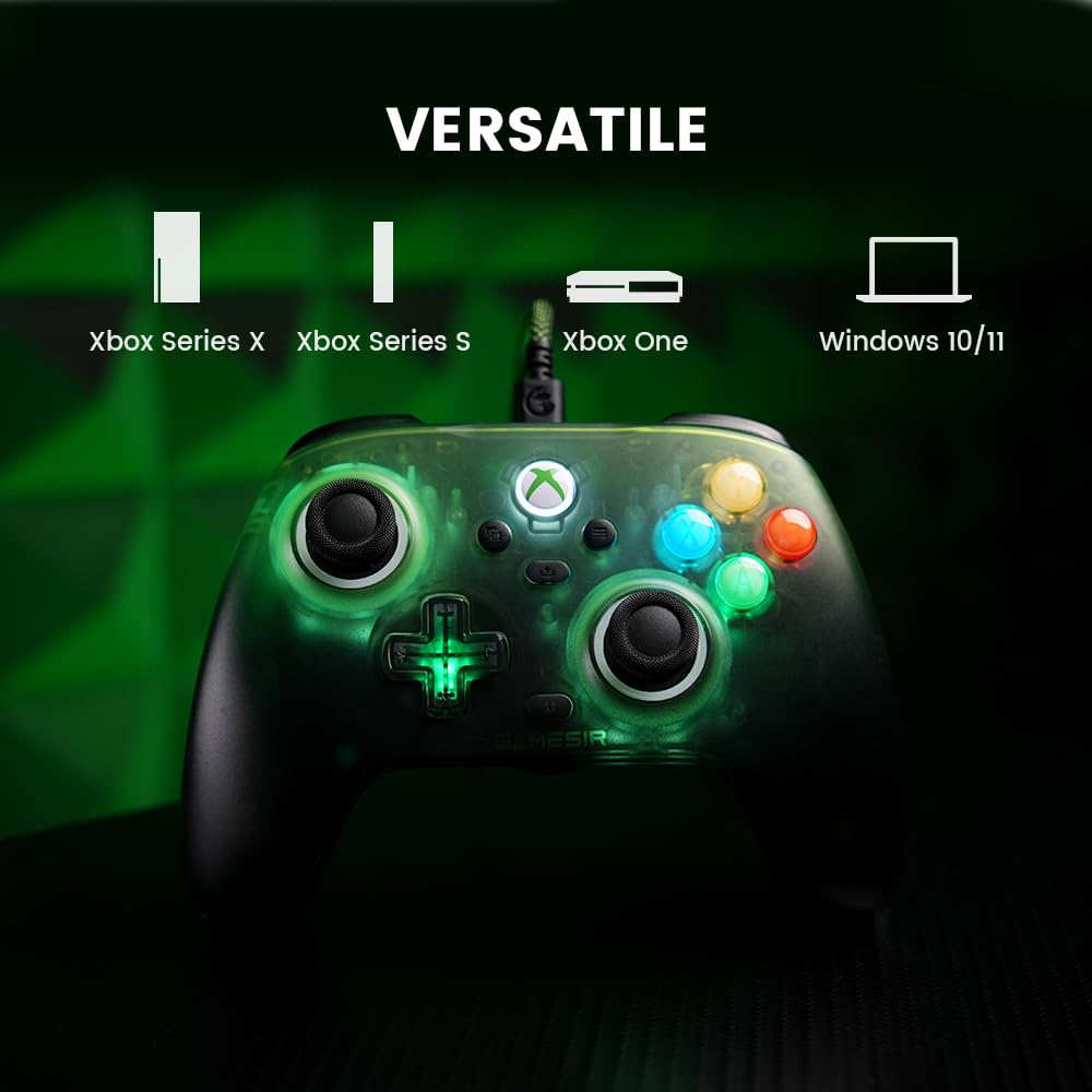Wired Controller with Hall Effect Joysticks & Triggers J82783