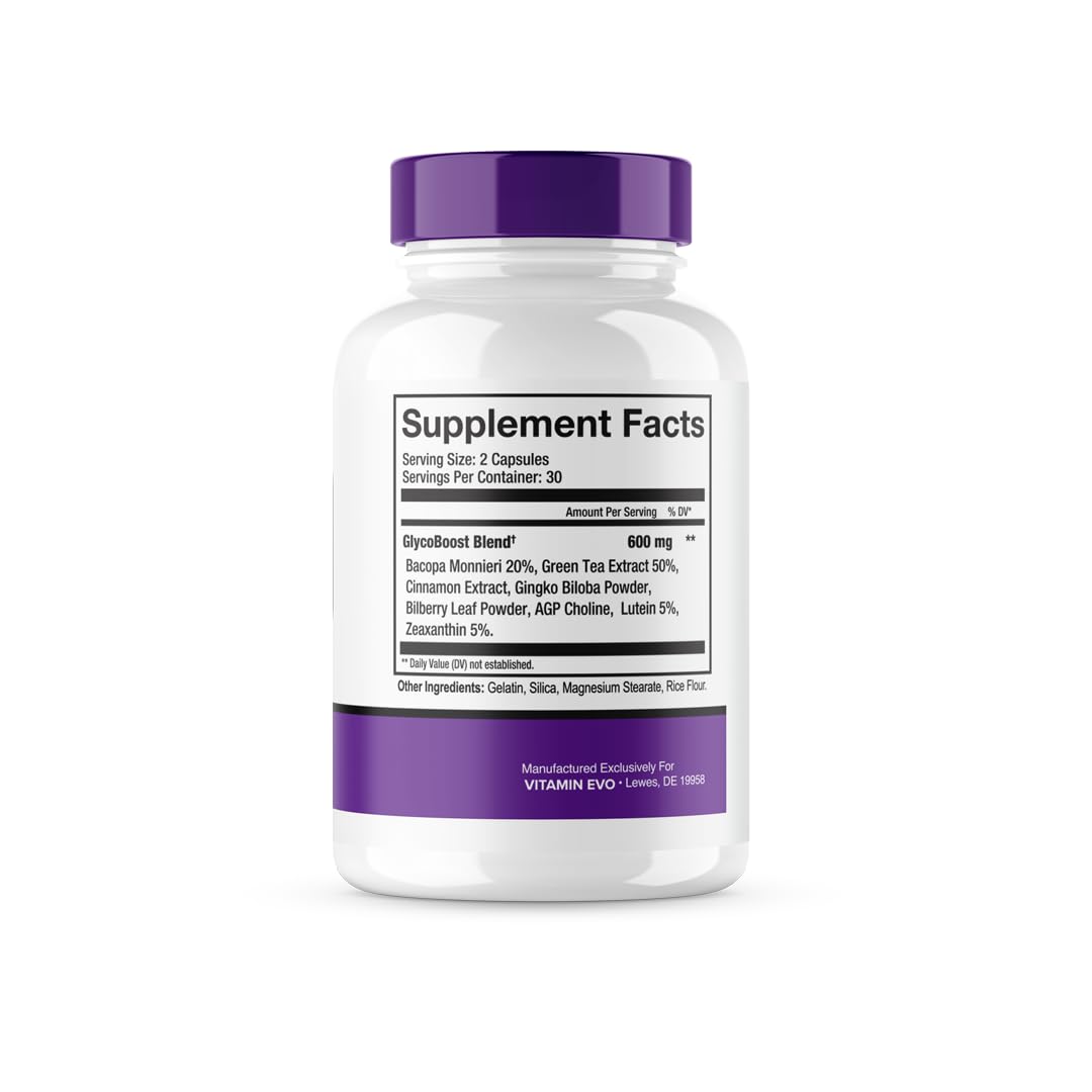 60 Capsules Glycogen Support Supplement E102189