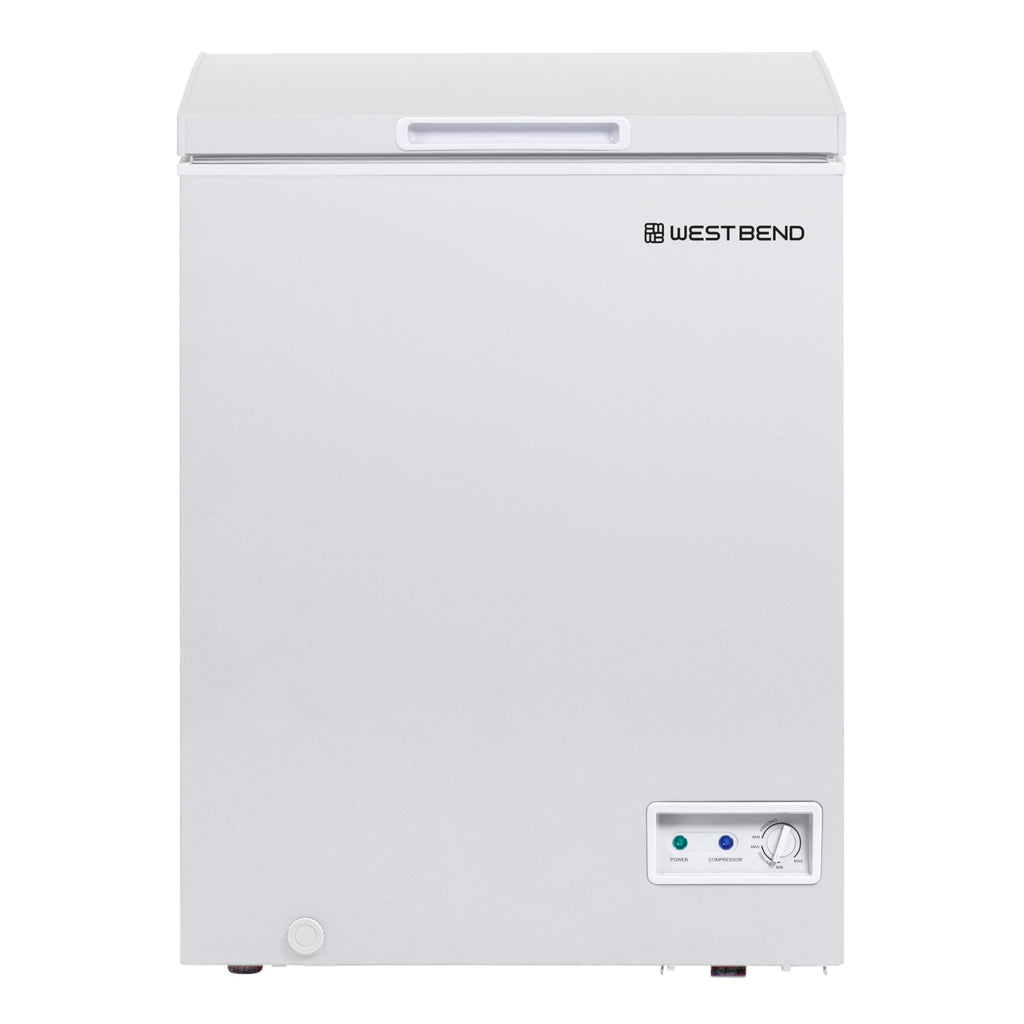 White 5-Cu.Ft Chest Freezer with Adjustable Temperature Control D508625