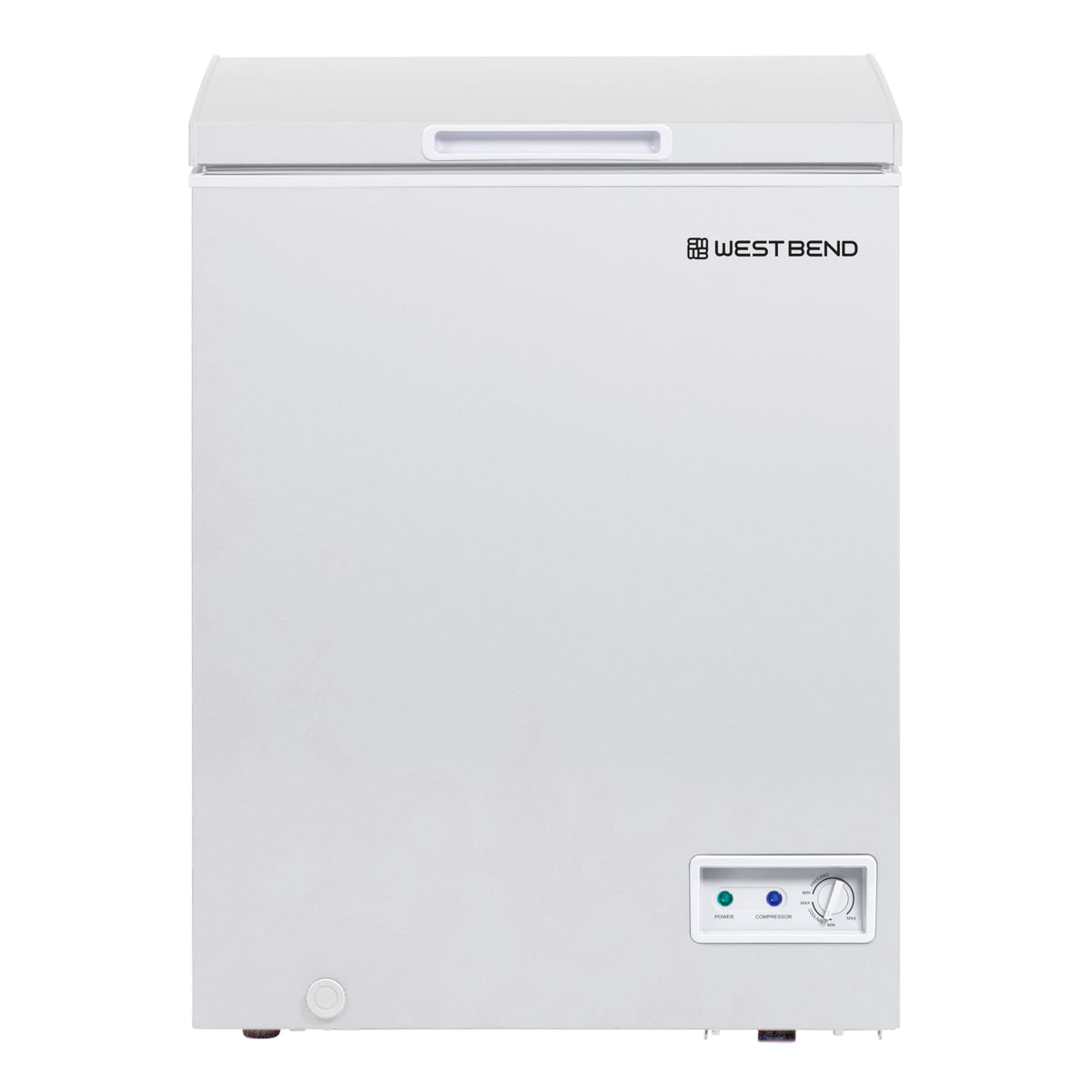 White 5-Cu.Ft Chest Freezer with Adjustable Temperature Control D508625