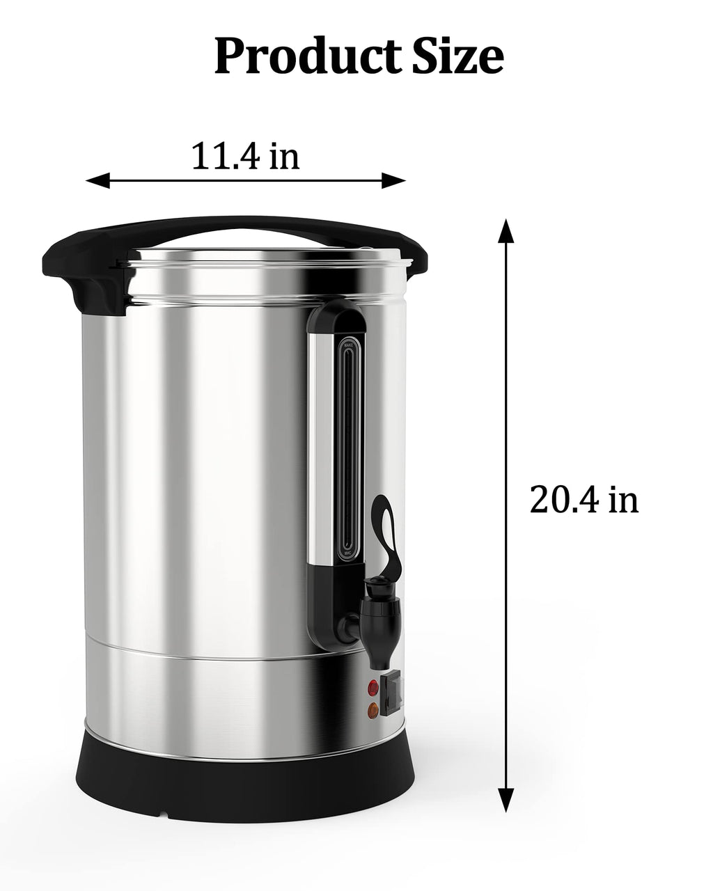 100 Cup Stainless Steel Electric Coffee Urn Y55893