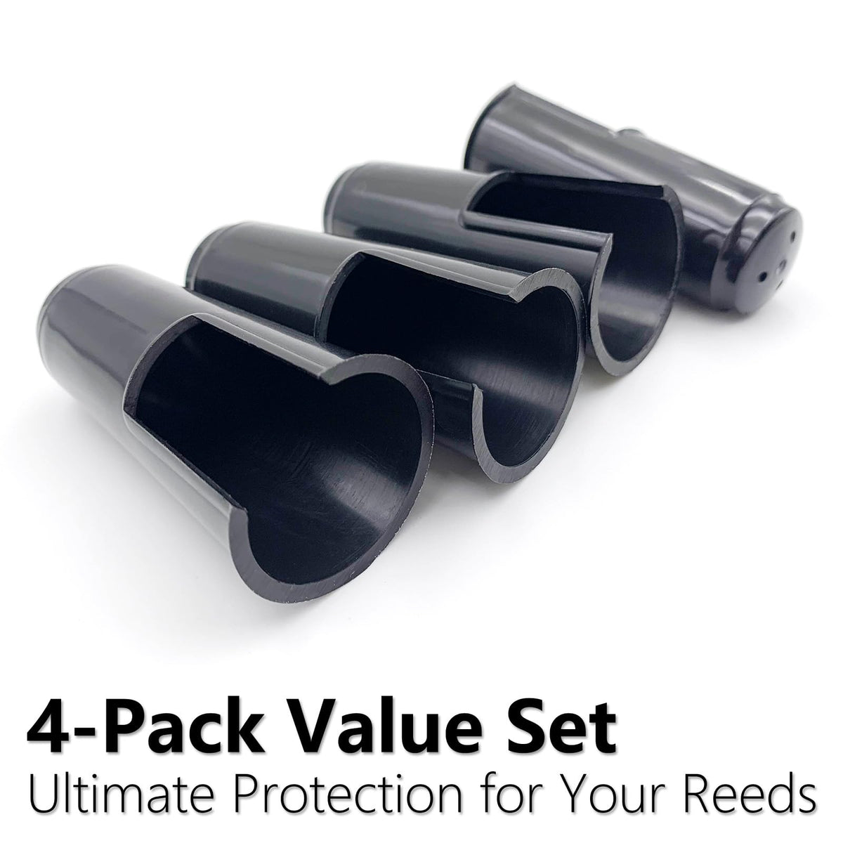 4-Pack Plastic Mouthpiece Cap with Ligature Attachment T464