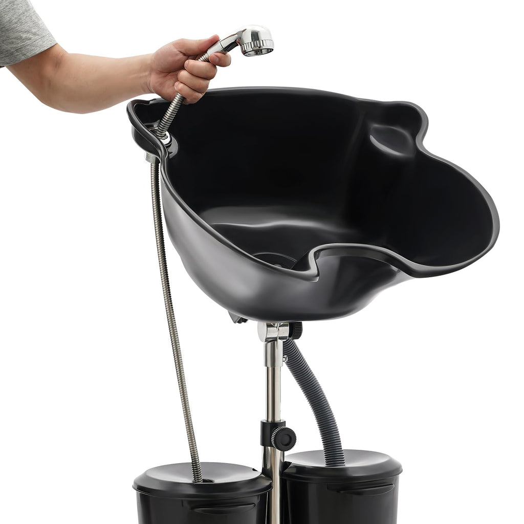 Portable Height Adjustable Shampoo Bowl Y193