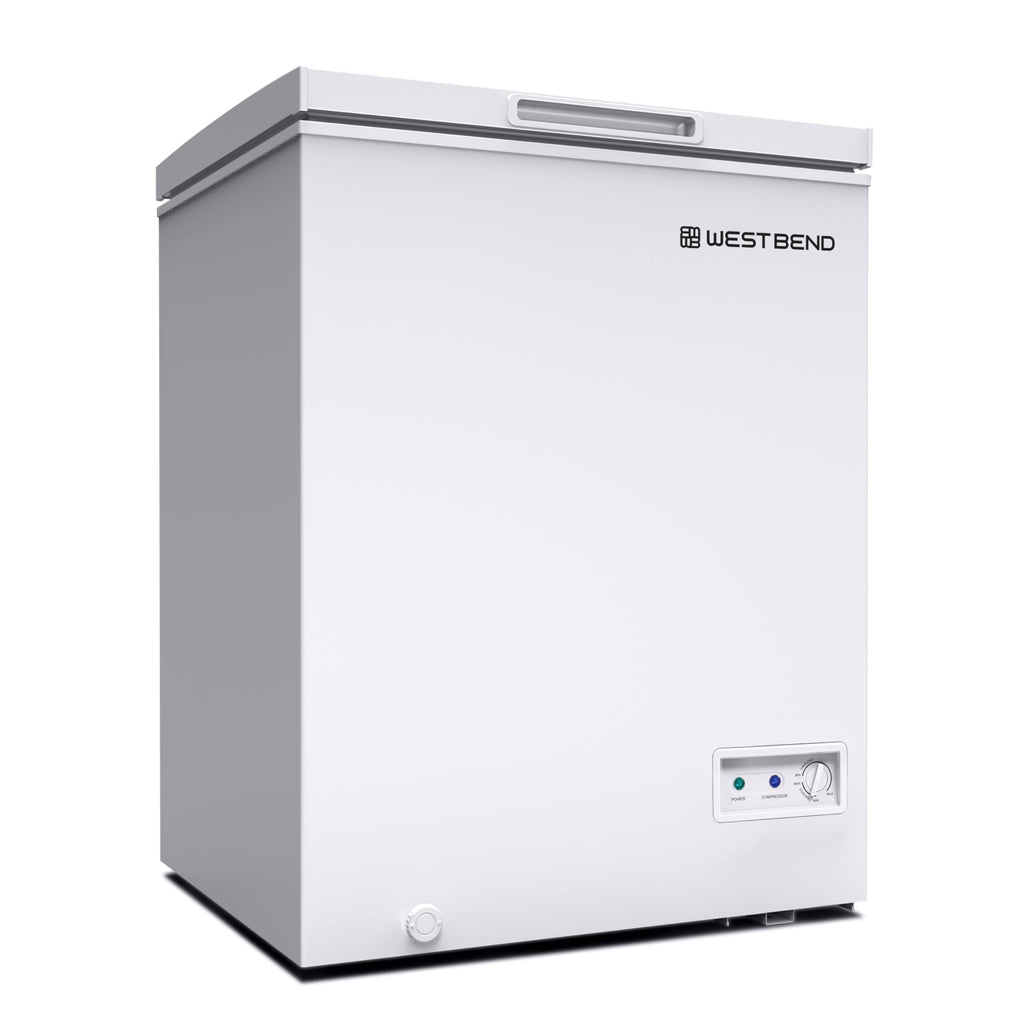 White 5-Cu.Ft Chest Freezer with Adjustable Temperature Control D508625