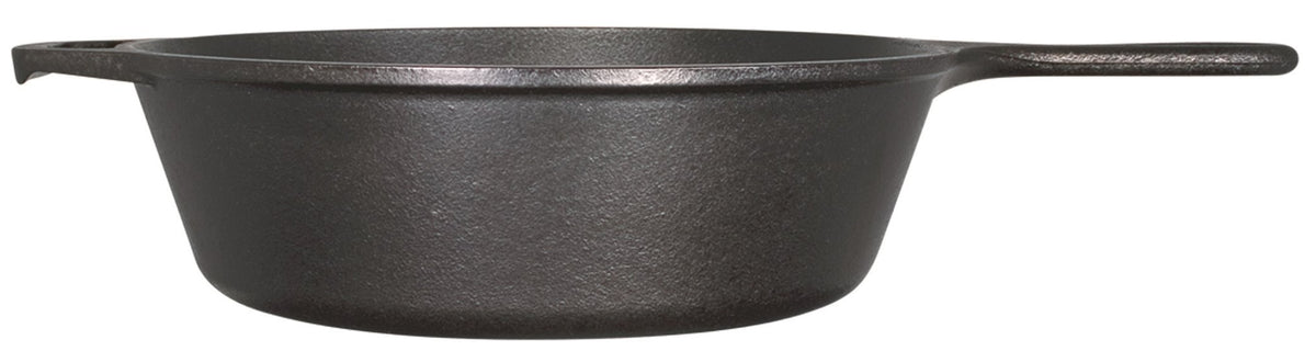 Cast Iron Deep Skillet with Tempered Glass Lid M5554