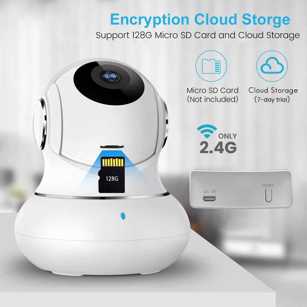 2K Indoor Security Camera with Night Vision U987