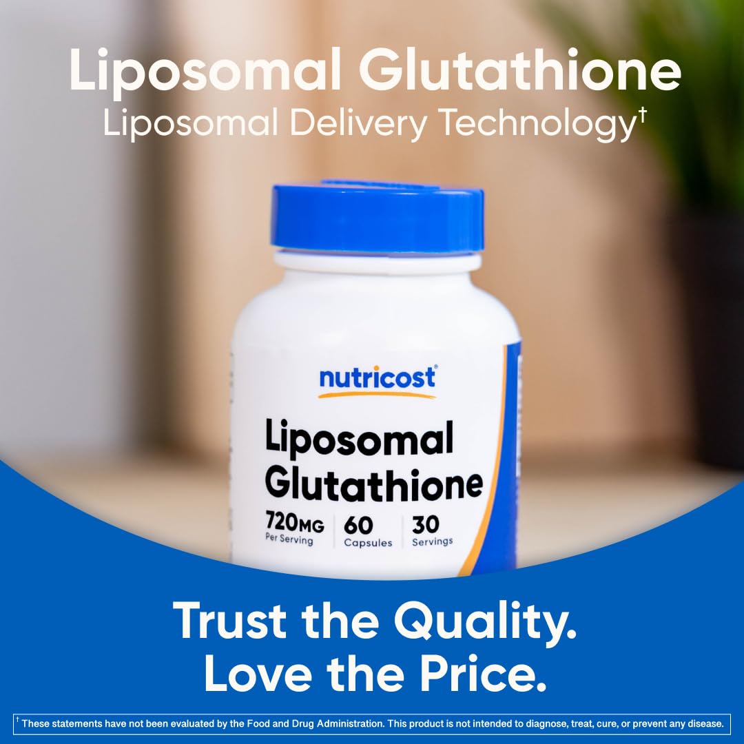 Liposomal Glutathione Supplement 60 Capsules T51665