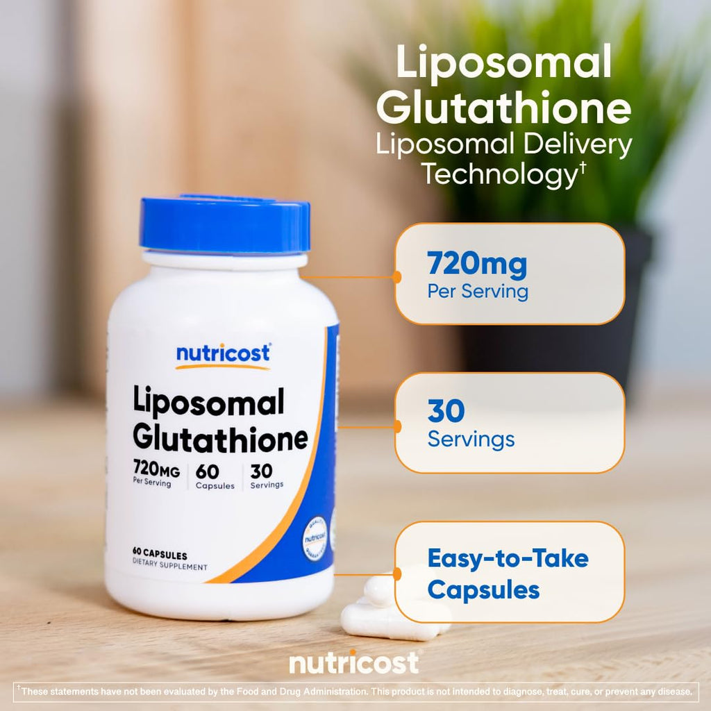 Liposomal Glutathione Supplement 60 Capsules T51665
