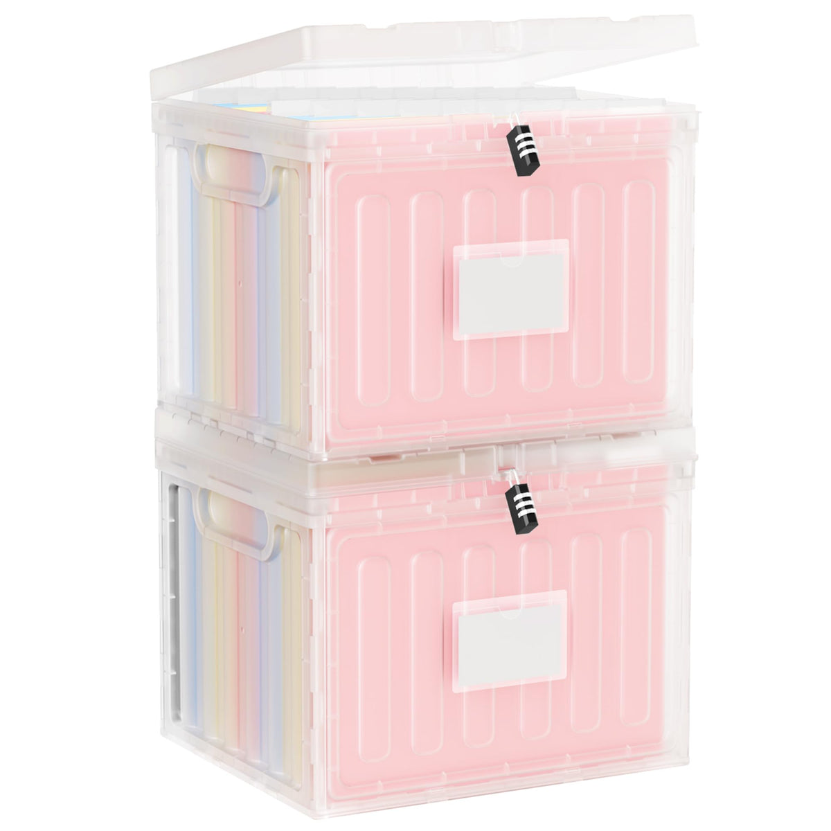 2 Drawer Plastic File Cabinet G1541