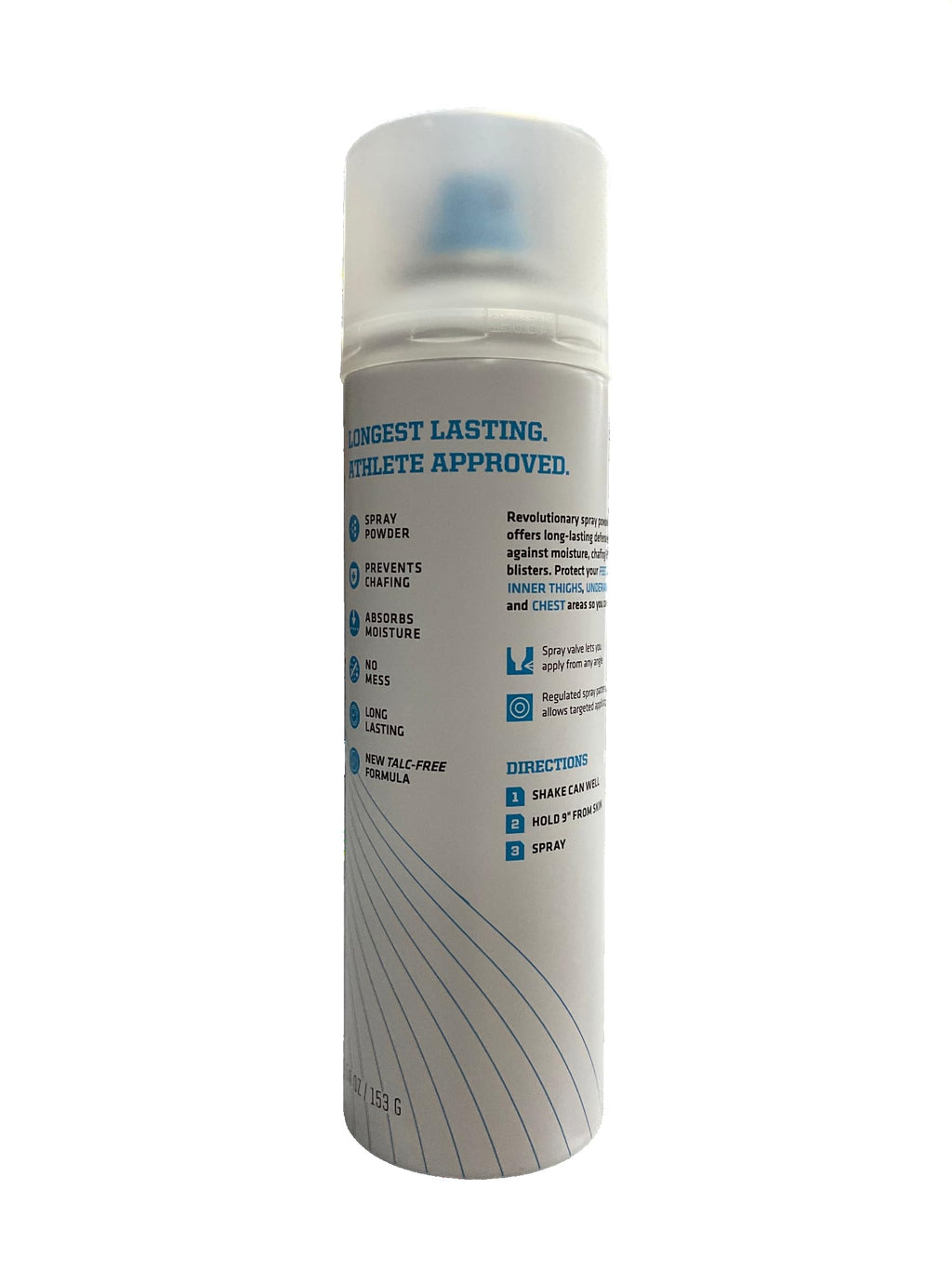 Athletic Spray Powder 5.4 oz Two Pack N257