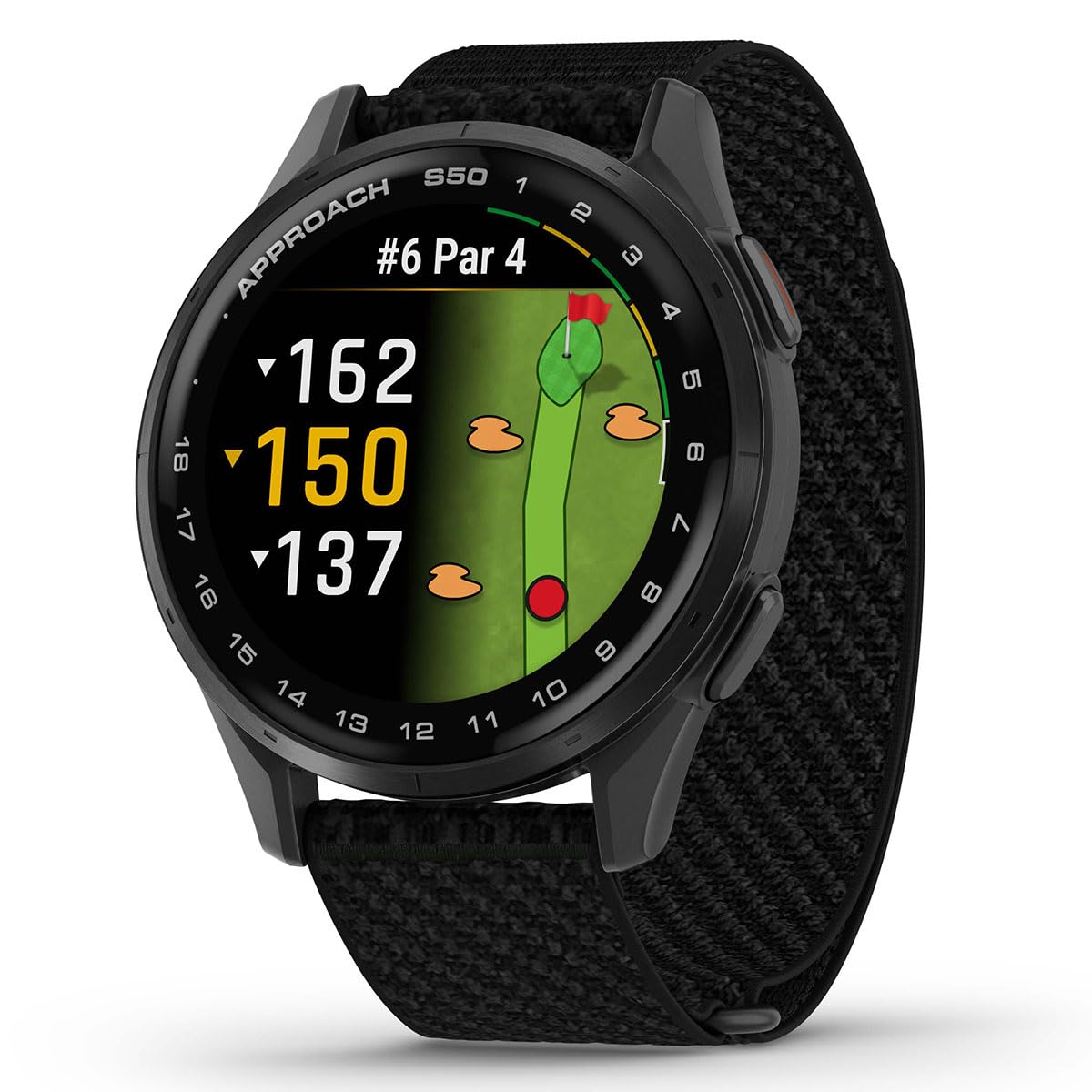 Slate Black Golf GPS Watch O994