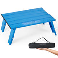 Ultralight Aluminum Mini Table, 66lbs/30kg Weight Capacity, Foldable Beach Table J846