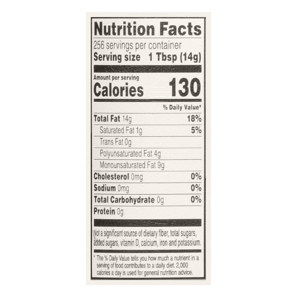 Canola Oil 1 Gallon Pack of 2 C61412