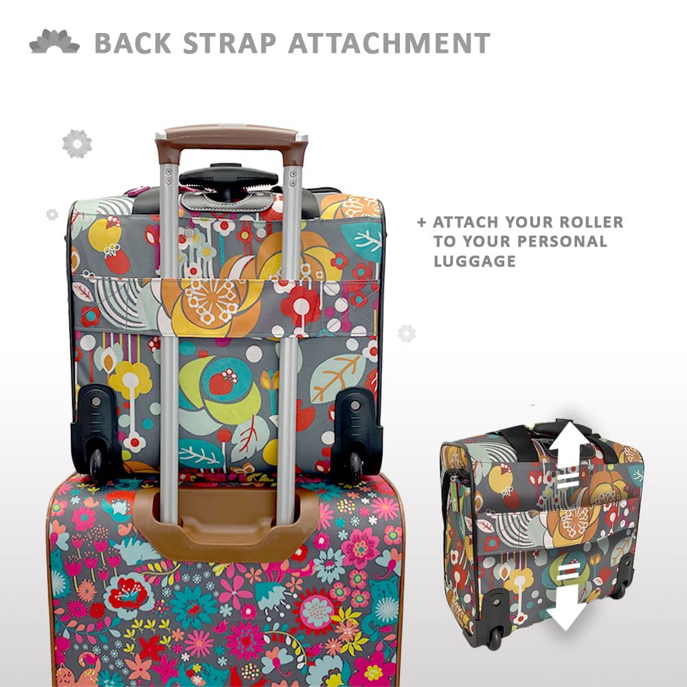 15 Inch Carry On Rolling Wheels Suitcase K245