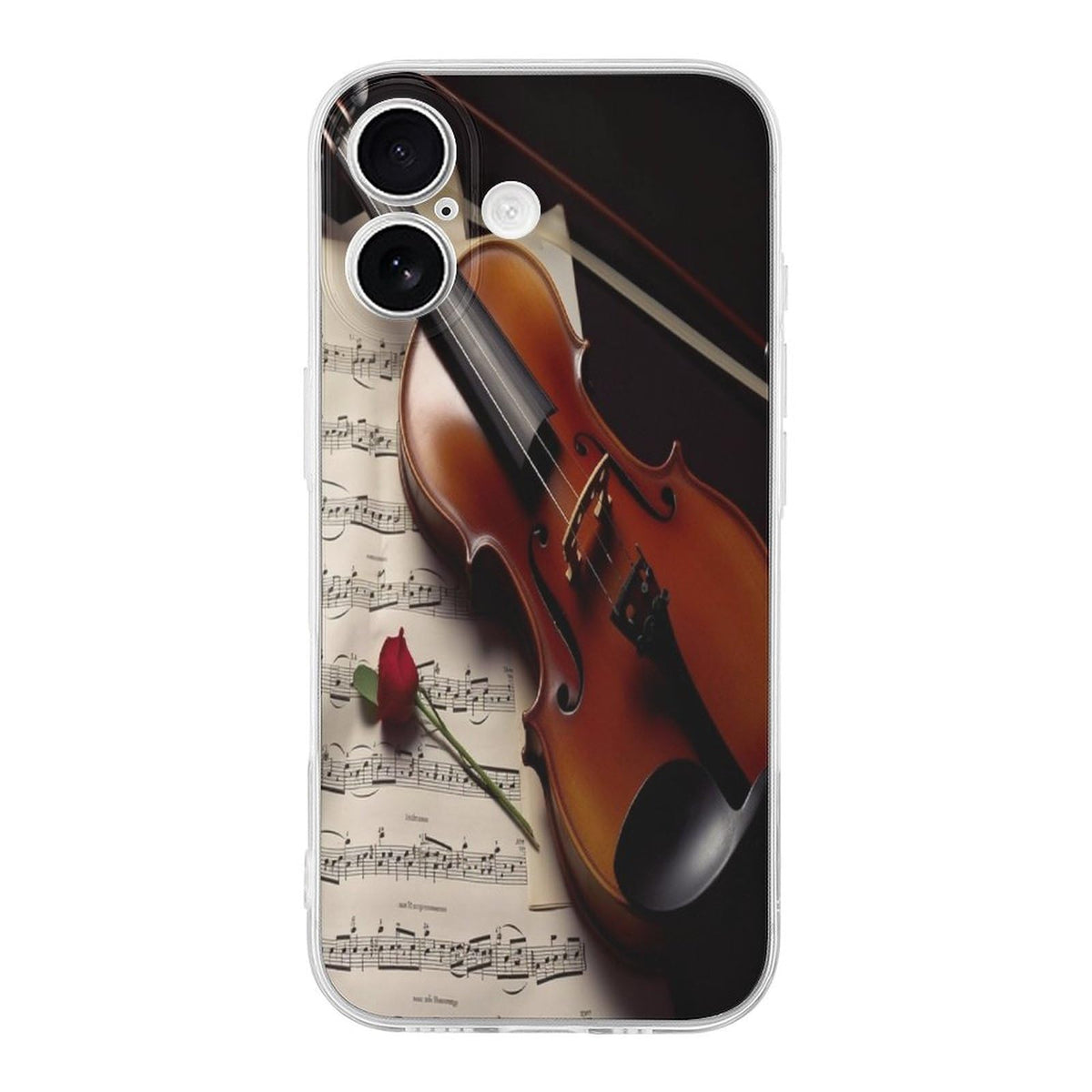 iPhone 17 Slim Shockproof Transparent Case K137