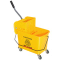Yellow 21 Quart Mop Bucket with Wheels Z92674