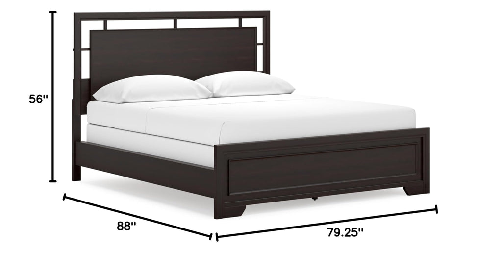 California King Panel Bed I76278