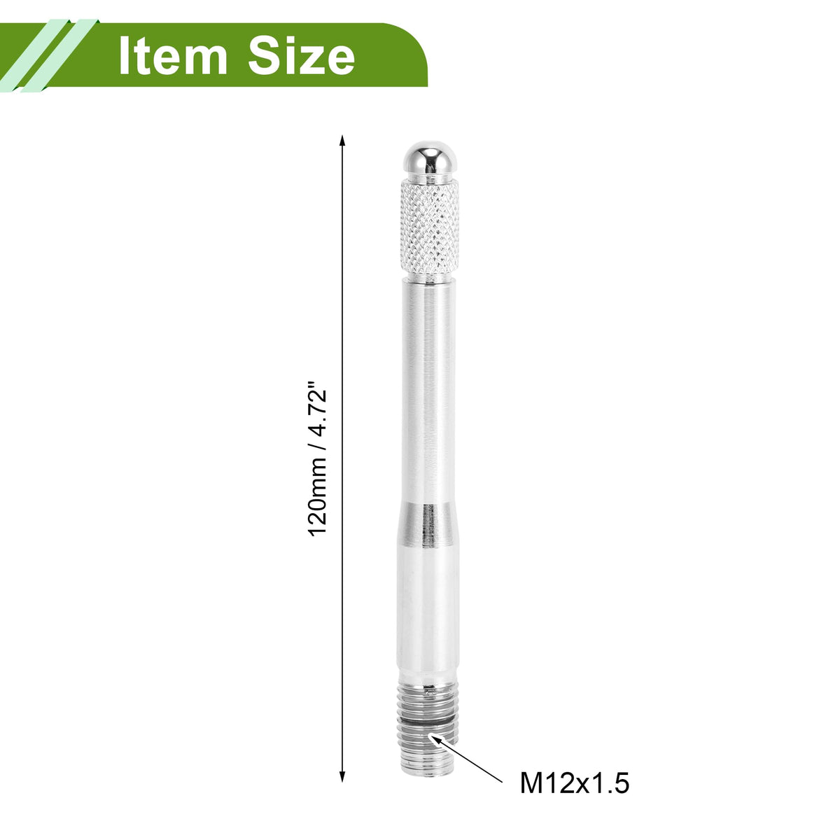 M12x1.5 120mm Stainless Steel Wheel Alignment Pin V8471
