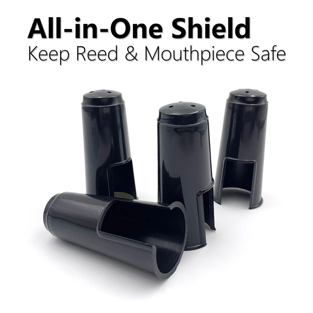 4-Pack Plastic Mouthpiece Cap with Ligature Attachment T464