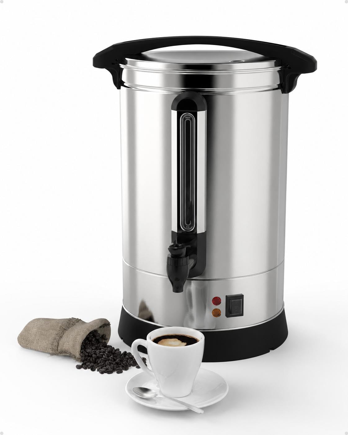100 Cup Stainless Steel Electric Coffee Urn Y55893