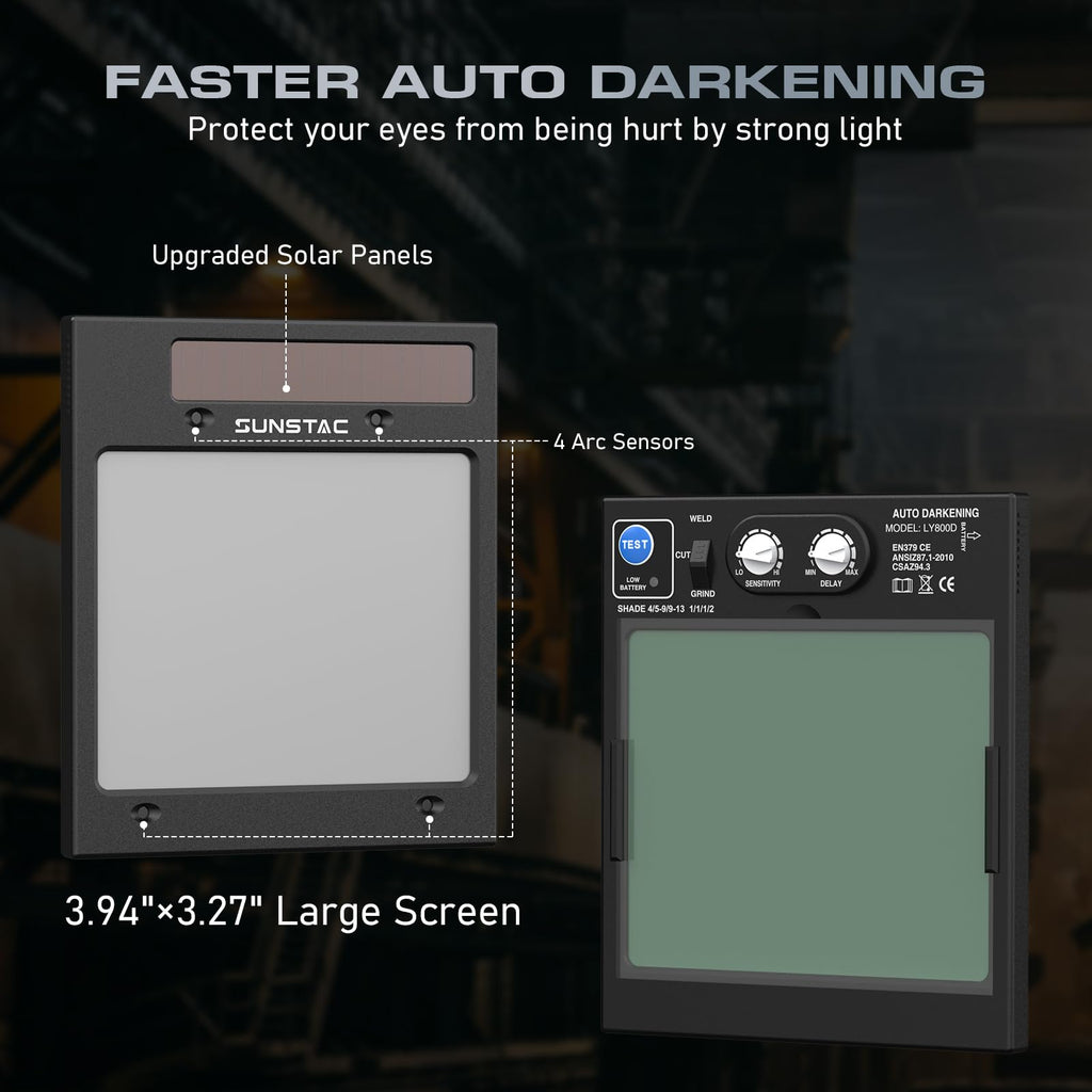 Auto-Darkening Welding Helmet H7172