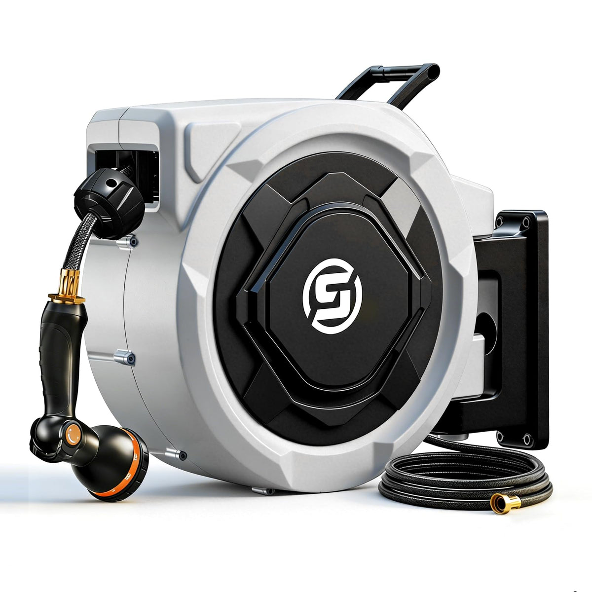 5/8in x 100ft Retractable Garden Hose Reel W790