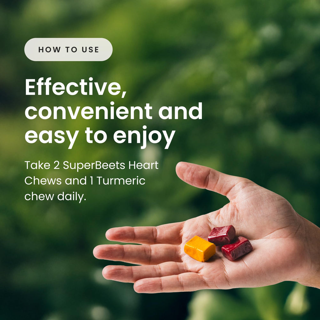 Beetroot and Turmeric Chews 90 Count L222