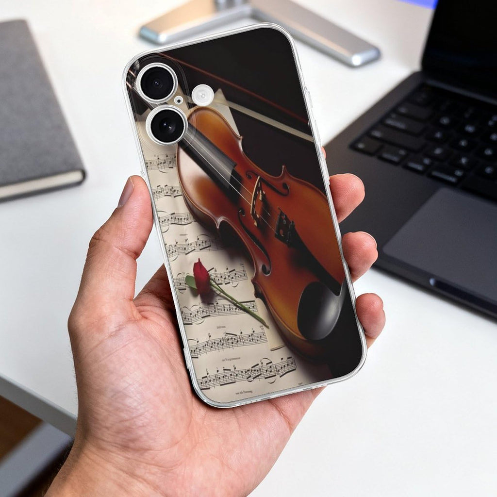 iPhone 17 Slim Shockproof Transparent Case K137