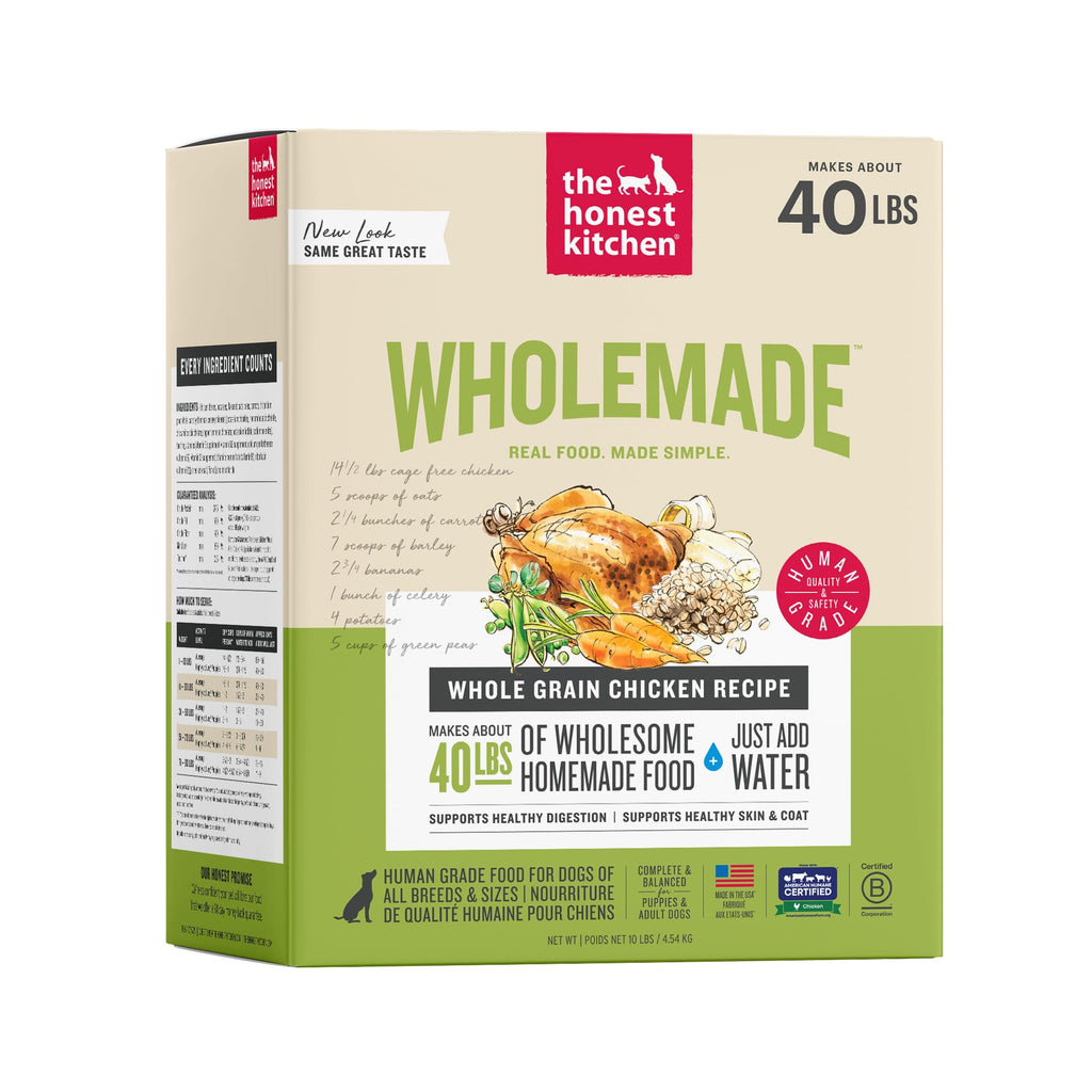 Whole Grain Chicken Recipe Dehydrated Dog Food 10 lb X4972