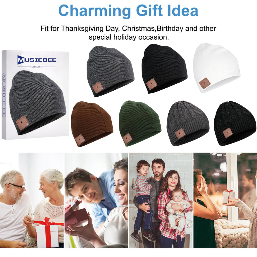 Bluetooth Knit Winter Cap with Microphone L915