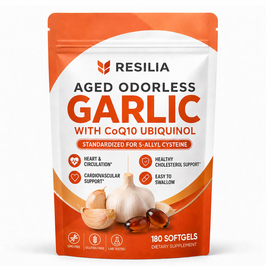 Aged Garlic Supplement 180 Softgels 1200mg M831