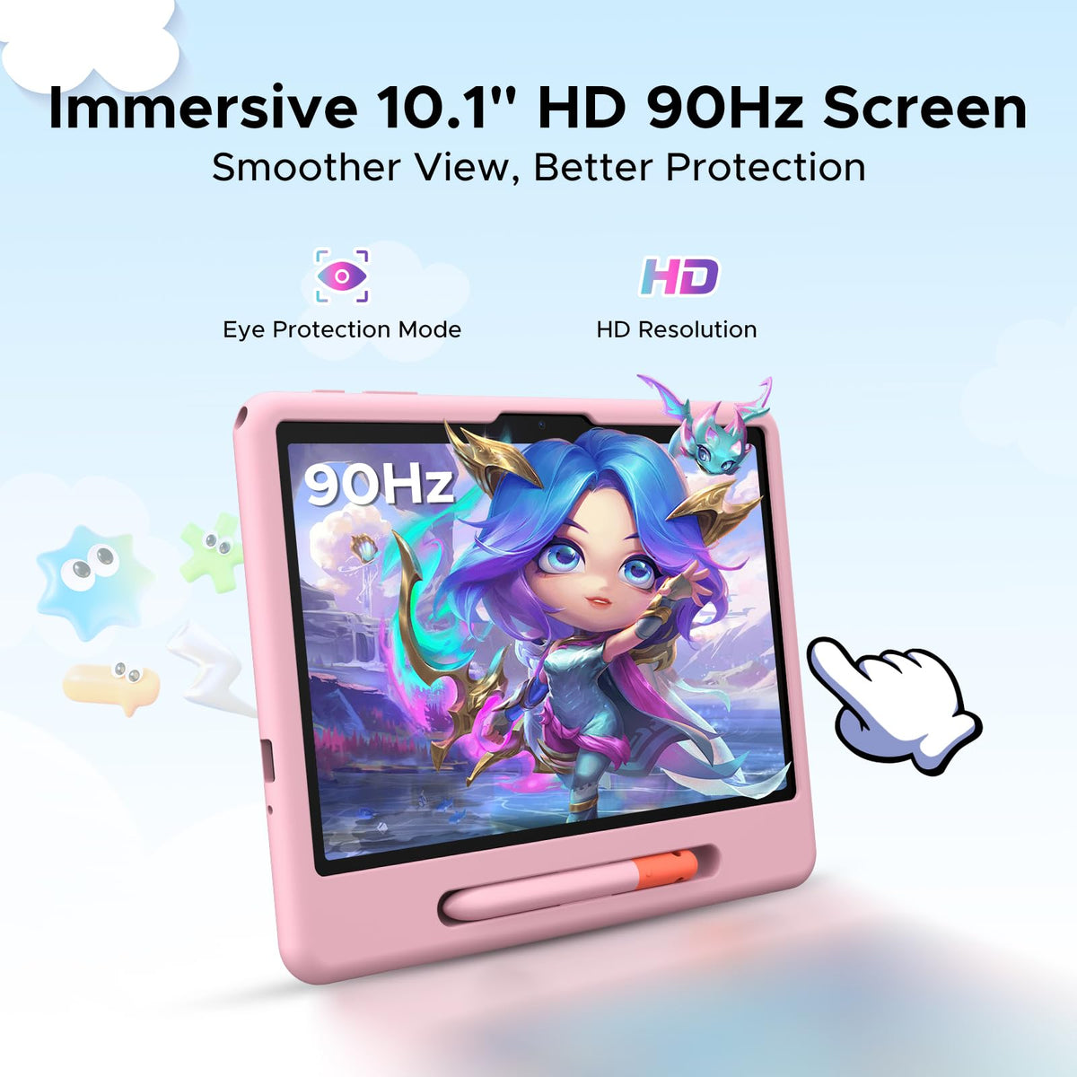 10 inch Tablet with 32GB RAM 64GB ROM D5363