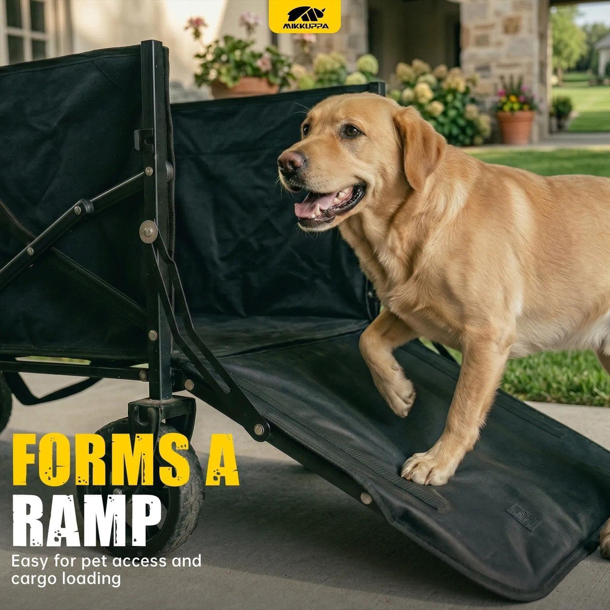 Collapsible Dog Wagon with Ramp V4148