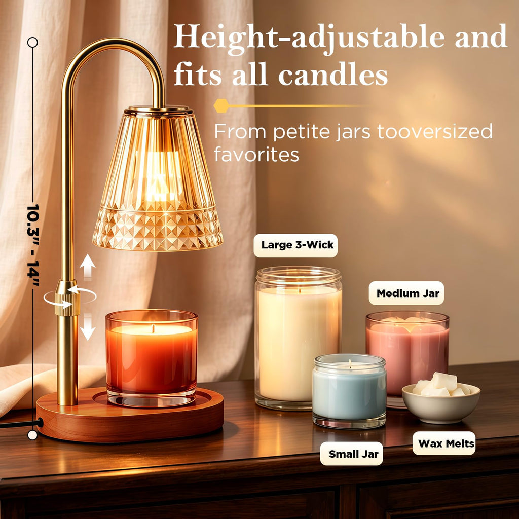 Candle Warmer Lamp with Timer I483044