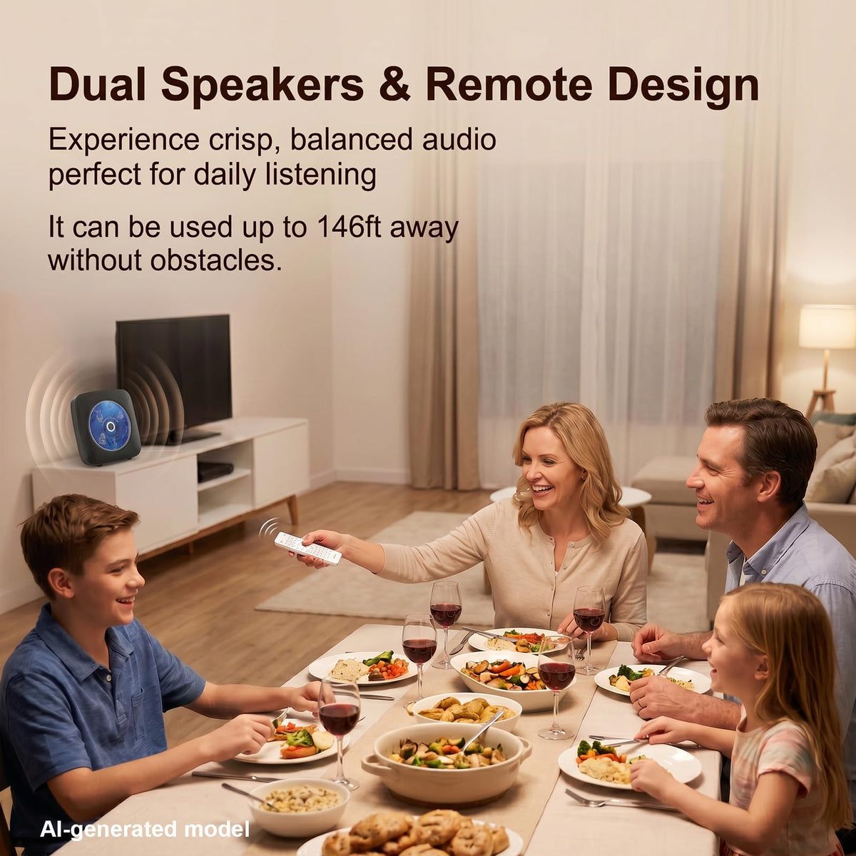 Portable Bluetooth CD Player S22734