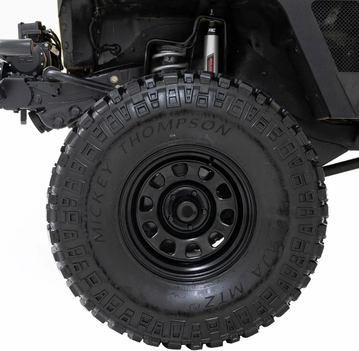 Black Steel Wheel 16x8 5x5.5 Bolt Pattern D131