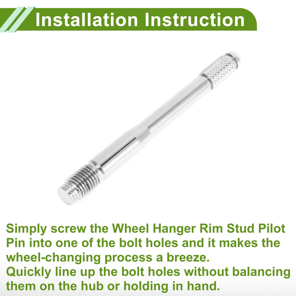M12x1.5 120mm Stainless Steel Wheel Alignment Pin V8471