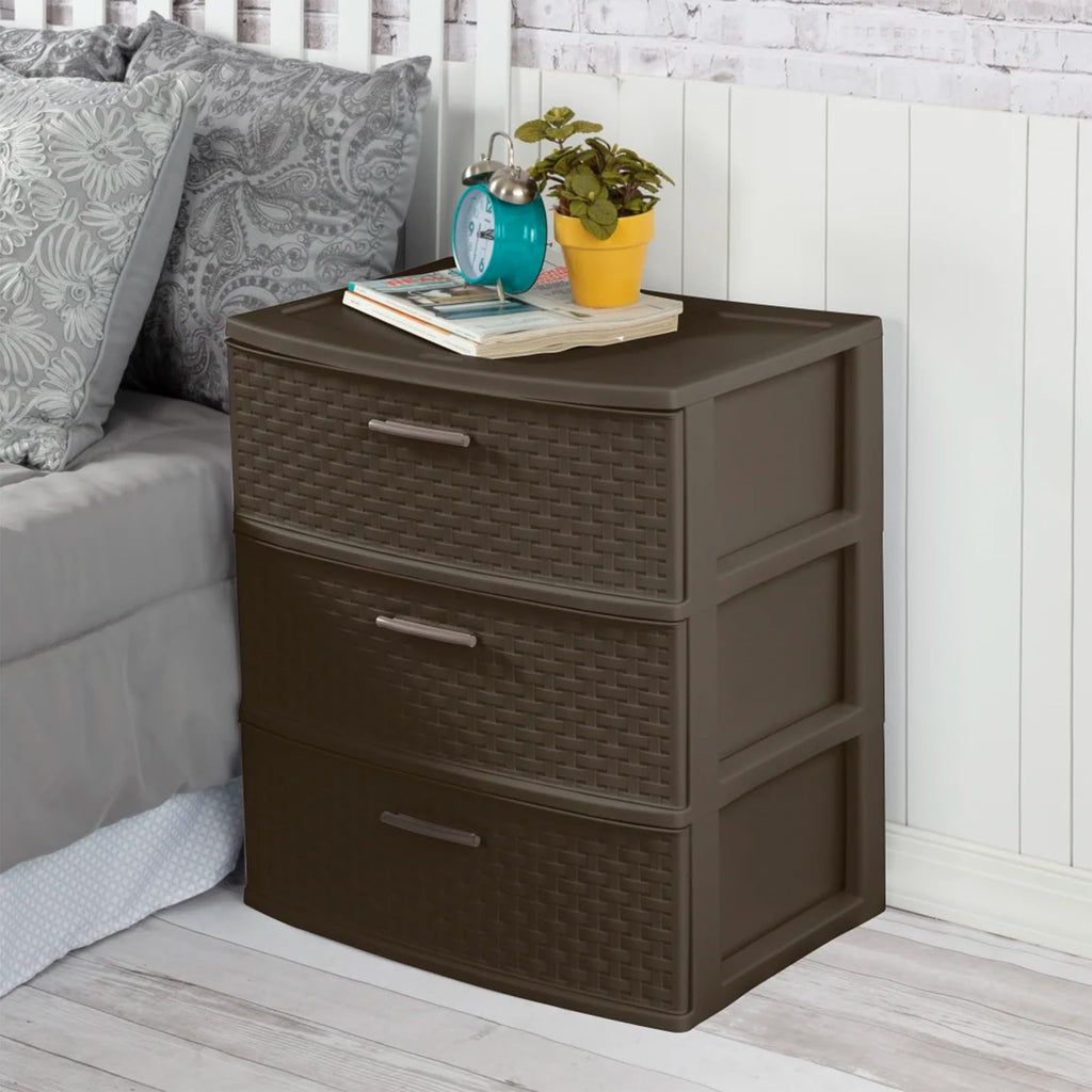3-Drawer Storage Unit 4-Pack W106865