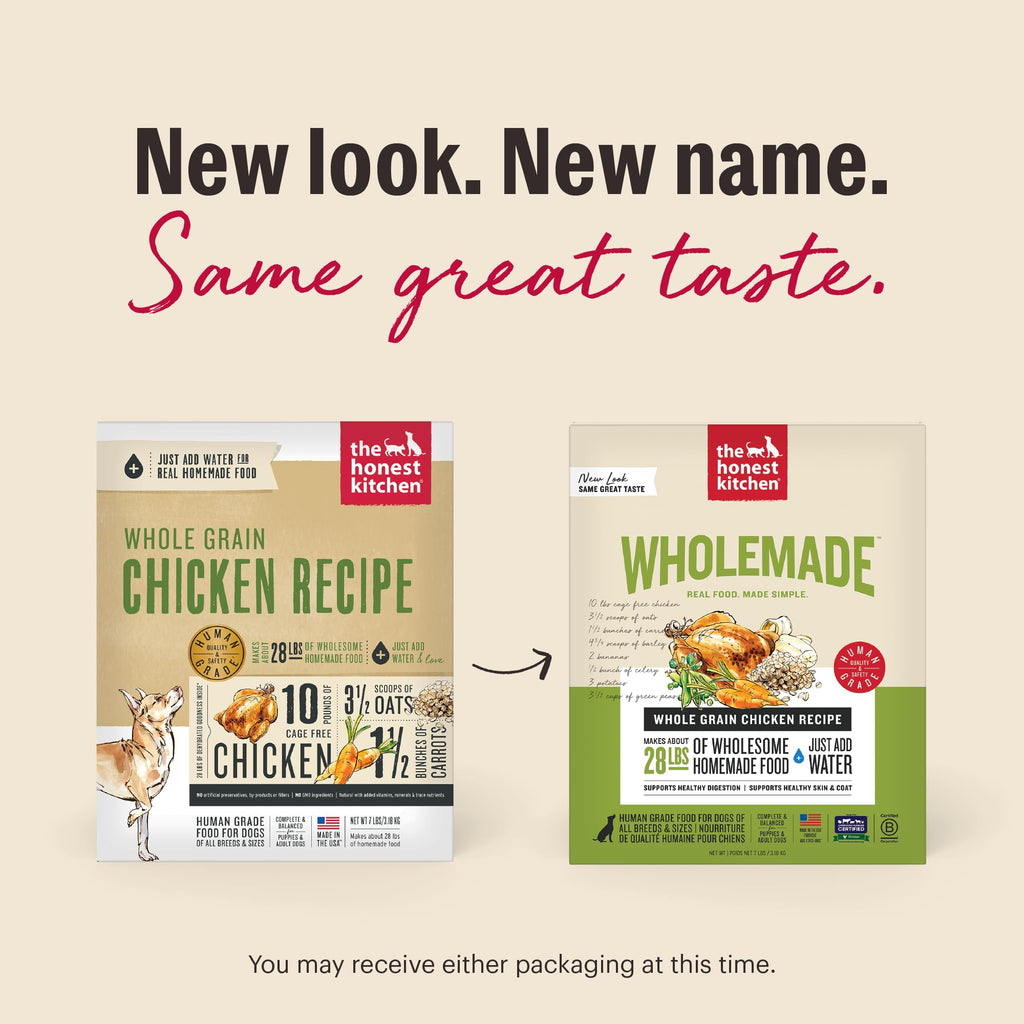 Whole Grain Chicken Recipe Dehydrated Dog Food 10 lb X4972