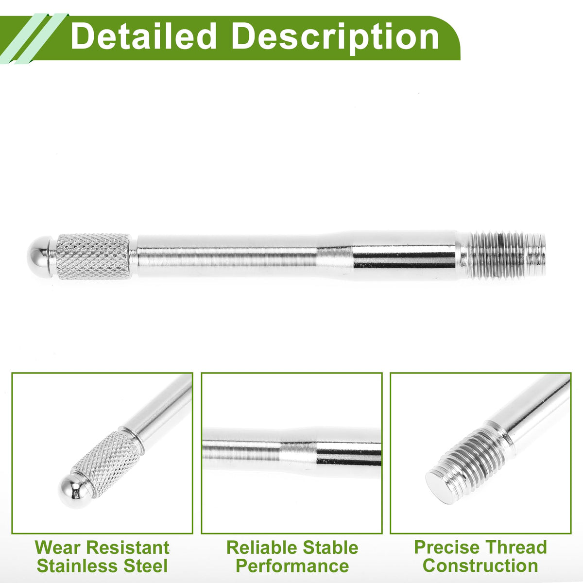 M12x1.5 120mm Stainless Steel Wheel Alignment Pin V8471