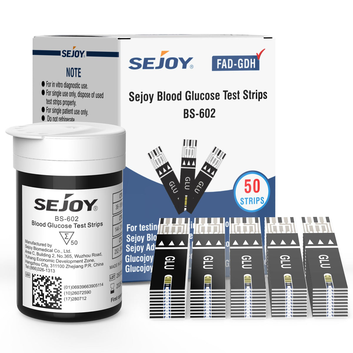 Blood Glucose Test Strips 50 Count A3532