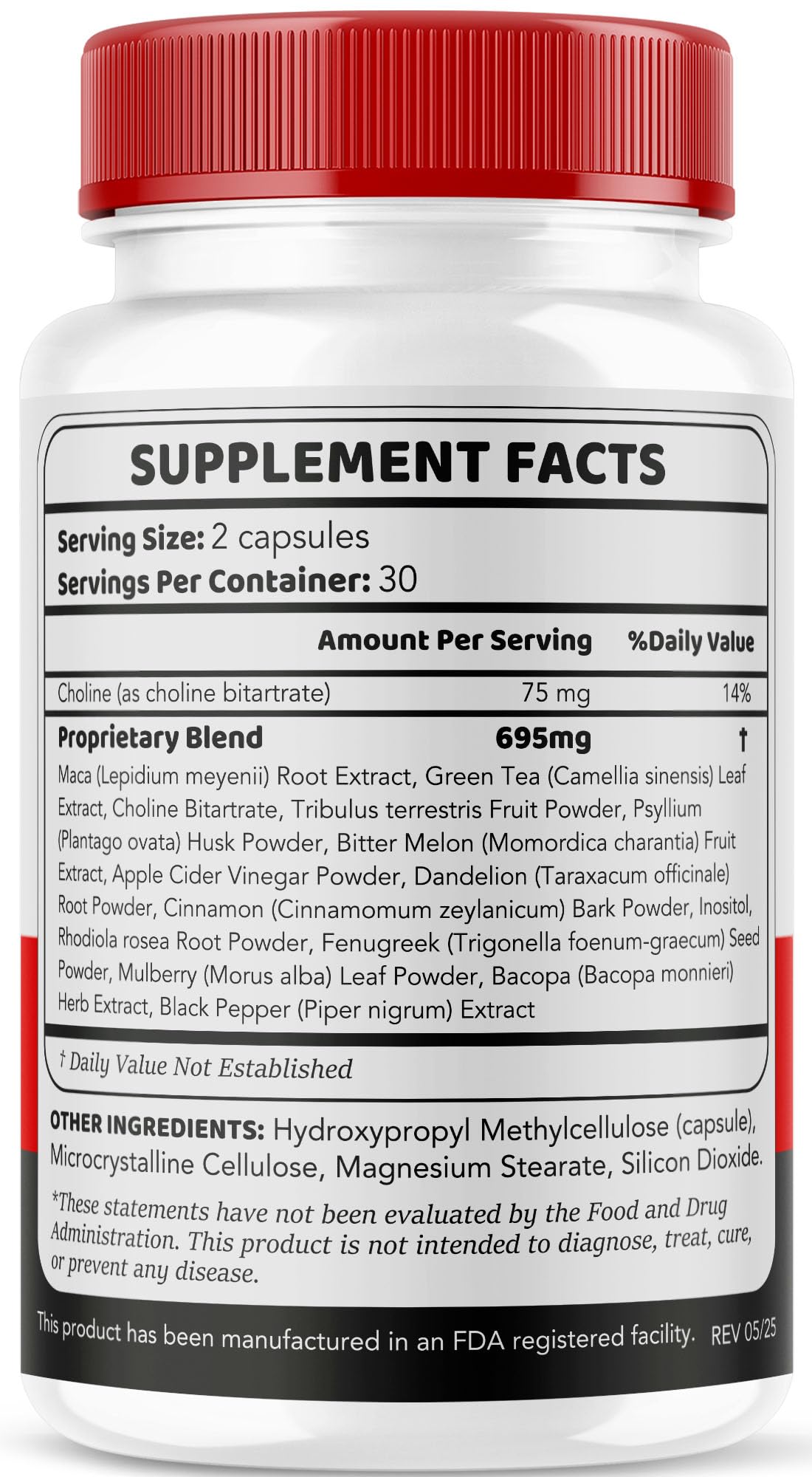 All Natural 180 Capsules Supplement Pills D939569