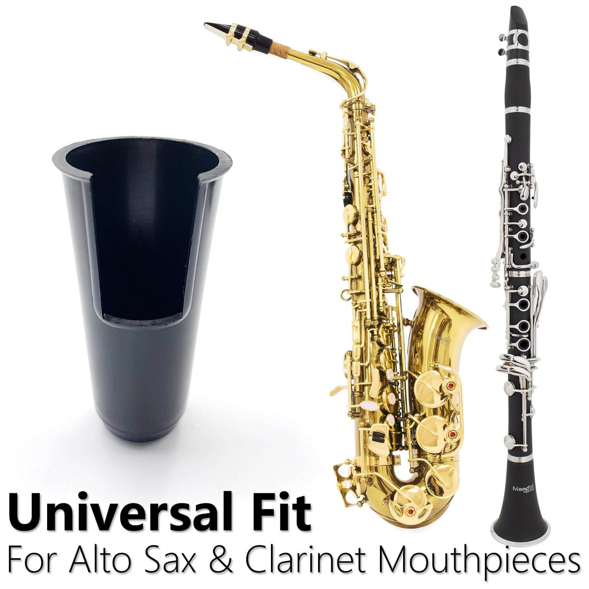 4-Pack Plastic Mouthpiece Cap with Ligature Attachment T464