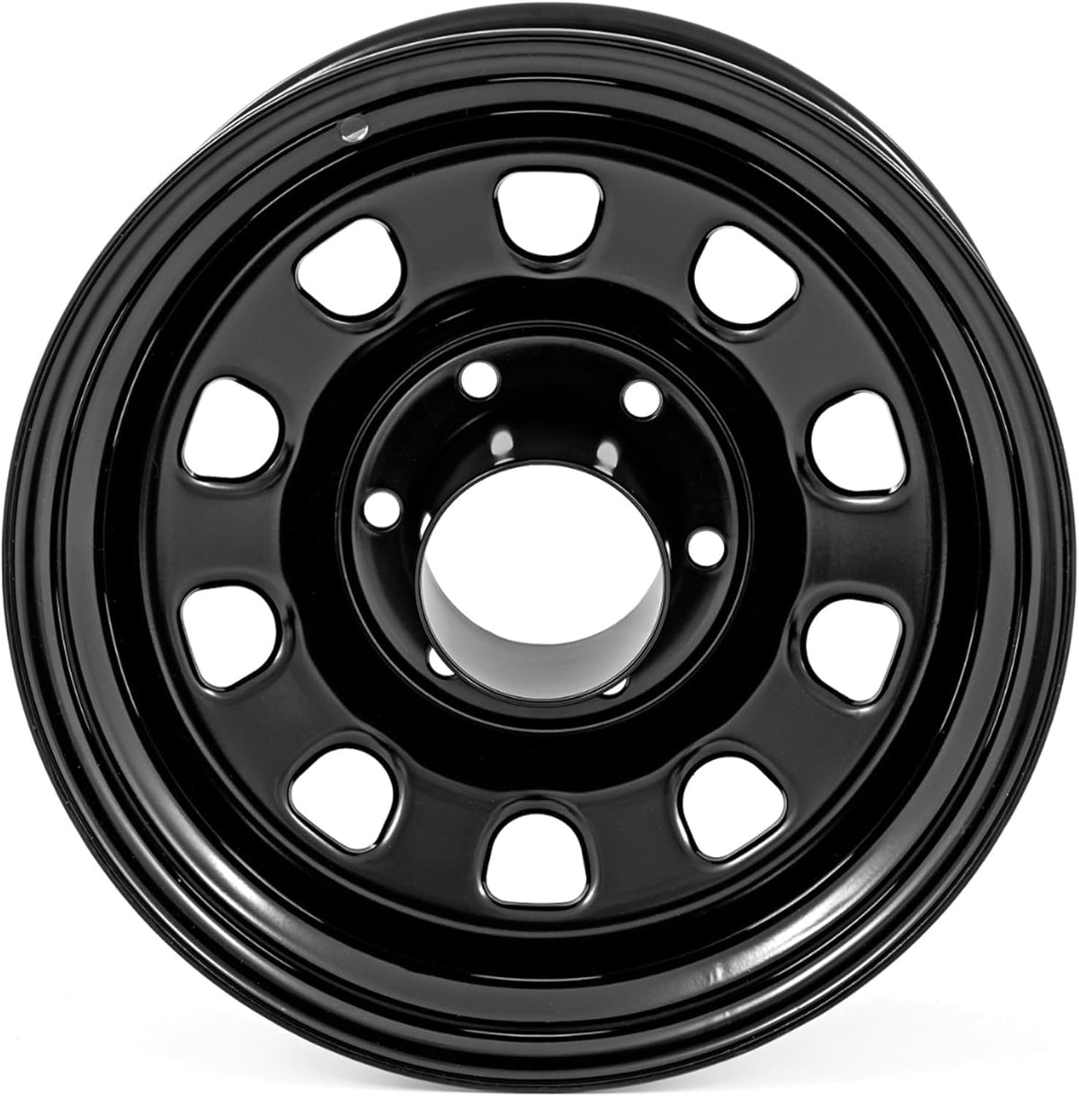 Black Steel Wheel 16x8 5x5.5 Bolt Pattern D131