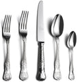 60 Piece 18 10 Stainless Steel Silverware Set A866442