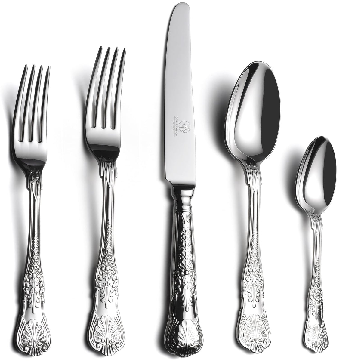 60 Piece 18 10 Stainless Steel Silverware Set A866442