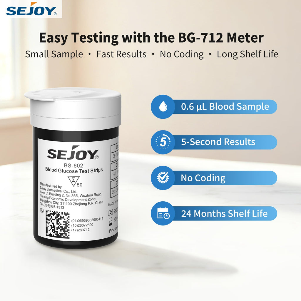 Blood Glucose Test Strips 50 Count A3532