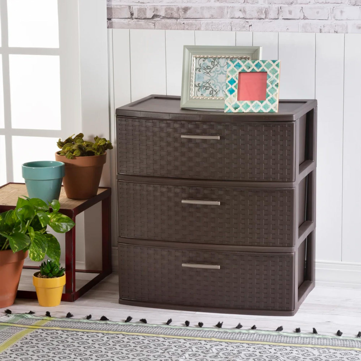 3-Drawer Storage Unit 4-Pack W106865